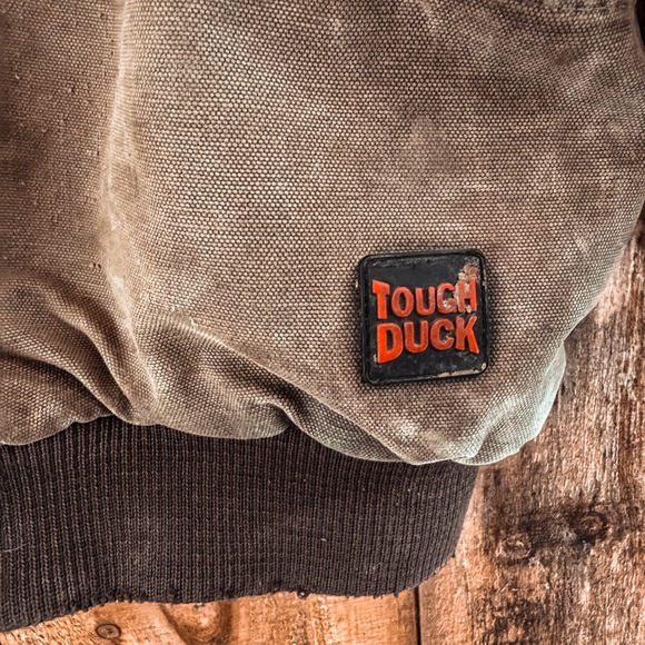 Tough Duck Distressed Work Jacket – Rugged & Worn - Picture 2 of 10
